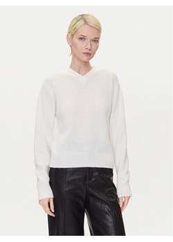 HUGO Sweter Solanu 50545092 Écru Regular Fit ze sklepu MODIVO w kategorii Swetry damskie - zdjęcie 183814518