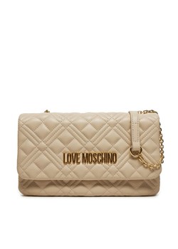 LOVE MOSCHINO Torebka JC4097PP1LLA0110 Beżowy ze sklepu MODIVO w kategorii Listonoszki - zdjęcie 183814549