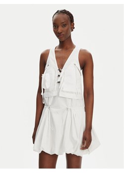 PINKO Sukienka codzienna Benny 105305 A2MO Biały Regular Fit ze sklepu MODIVO w kategorii Sukienki - zdjęcie 183814576