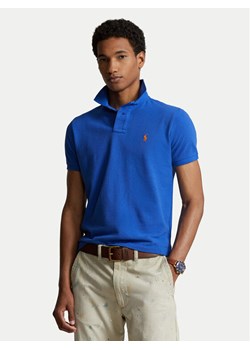 Polo Ralph Lauren Polo 710782592011 Niebieski Custom Slim Fit ze sklepu MODIVO w kategorii T-shirty męskie - zdjęcie 183814579