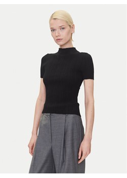 HUGO Sweter Sarphapilk 50542598 Czarny Slim Fit ze sklepu MODIVO w kategorii Swetry damskie - zdjęcie 183814649