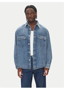 HUGO Koszula jeansowa Ebolt 50513853 Granatowy Oversize ze sklepu MODIVO w kategorii Koszule męskie - zdjęcie 183814679
