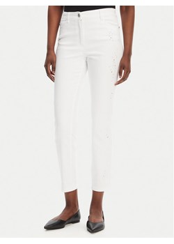 Olsen Jeansy 14002416 Biały Slim Fit ze sklepu MODIVO w kategorii Jeansy damskie - zdjęcie 183814697