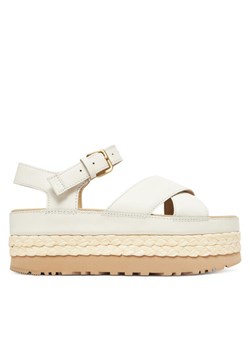 Ugg Sandały W Aubrey Ankle Strap 1169650 Écru ze sklepu MODIVO w kategorii Espadryle damskie - zdjęcie 183814768
