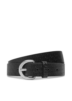 Calvin Klein Pasek Damski Classic Buckle Aop 30Mm LV04K7019G Czarny ze sklepu MODIVO w kategorii Paski damskie - zdjęcie 183814788
