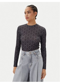 HUGO Bluzka Diralina_10 50542422 Czarny Slim Fit ze sklepu MODIVO w kategorii Bluzki damskie - zdjęcie 183814795