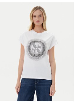 Guess T-Shirt W5YI14 I3Z14 Biały Regular Fit ze sklepu MODIVO w kategorii Bluzki damskie - zdjęcie 183814815