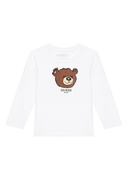 Guess Bluzka N5YI25 K8HM4 Biały Regular Fit ze sklepu MODIVO w kategorii Bluzki dziewczęce - zdjęcie 183814839