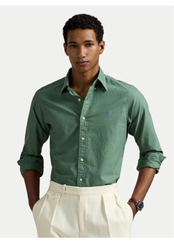 Polo Ralph Lauren Koszula 710804257056 Zielony Slim Fit ze sklepu MODIVO w kategorii Koszule męskie - zdjęcie 183814865