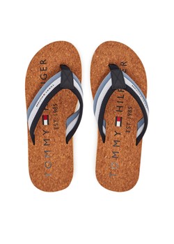 Tommy Hilfiger Japonki FM0FM05647 Niebieski ze sklepu MODIVO w kategorii Klapki męskie - zdjęcie 183814888