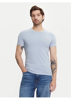 Guess T-Shirt M2YI24 J1314 Niebieski Regular Fit ze sklepu MODIVO w kategorii T-shirty męskie - zdjęcie 183814899