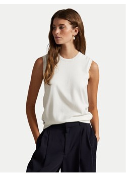 Polo Ralph Lauren Sweter 211972111002 Biały Straight Fit ze sklepu MODIVO w kategorii Swetry damskie - zdjęcie 183814996