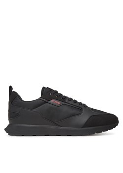 HUGO Sneakersy Icelin 50536568 Czarny ze sklepu MODIVO w kategorii Buty sportowe męskie - zdjęcie 183815005