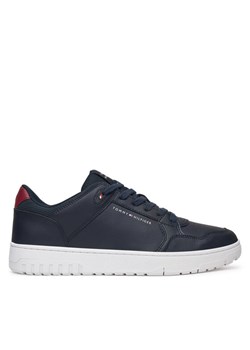 Tommy Hilfiger Sneakersy Basket Core Lite Lth Mix FM0FM05518 Granatowy ze sklepu MODIVO w kategorii Buty sportowe męskie - zdjęcie 183815009