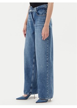 Guess Jeansy W5YA2G D5QKB Niebieski Wide Leg ze sklepu MODIVO w kategorii Jeansy damskie - zdjęcie 183815056