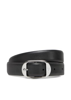 Calvin Klein Pasek Damski Forged Pin Belt 25Mm LV04K7014G Czarny ze sklepu MODIVO w kategorii Paski damskie - zdjęcie 183815096