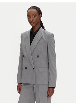 BOSS Marynarka Jaleto9 50543302 Szary Slim Fit ze sklepu MODIVO w kategorii Marynarki damskie - zdjęcie 183815115