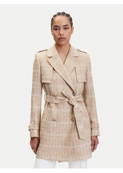 GUESS BY MARCIANO Płaszcz przejściowy 5YGL00 7302A Beżowy Regular Fit ze sklepu MODIVO w kategorii Płaszcze damskie - zdjęcie 183815136