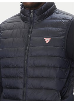 Guess Jeans Bezrękawnik M5RN55 WHAB2 Granatowy Regular Fit ze sklepu MODIVO w kategorii Kamizelki męskie - zdjęcie 183815176