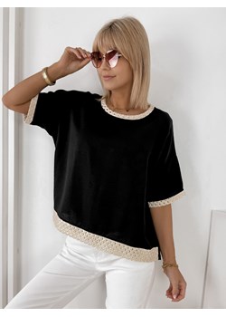bluzka cerelia czarna one size - id: prod-80428-group - marki UBRA - 183825139 bluzka cerelia czarna one size ze sklepu UBRA w kategorii Bluzki damskie - zdjęcie 183825139
