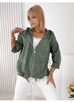 bluza junaria khaki one size ze sklepu UBRA w kategorii Bluzy damskie - zdjęcie 183825165