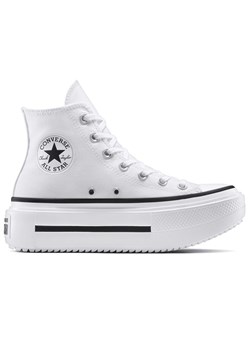 Buty damskie Converse Chuck Taylor All Star Lift Double Stack A12976C - białe ze sklepu streetstyle24.pl w kategorii Trampki damskie - zdjęcie 183825488