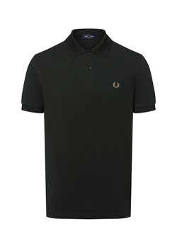 Fred Perry Męska koszulka polo Mężczyźni Bawełna jodłowy jednolity ze sklepu vangraaf w kategorii T-shirty męskie - zdjęcie 183825945