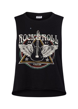 Noisy May Ladies Top - NMMAx Kobiety Bawełna czarny nadruk ze sklepu vangraaf w kategorii Bluzki damskie - zdjęcie 183825956