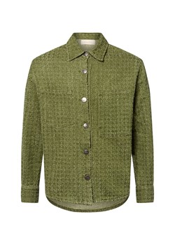 Another Cotton Lab Męska koszulka overshirt - Distressed Mężczyźni Regular Fit Bawełna trawiasty wypukły wzór tkaniny - id: 774075-0001-09900 - marki Another Cotton Lab - 183826018 Another Cotton Lab Męska koszulka overshirt - Distressed Mężczyźni Regular Fit Bawełna trawiasty wypukły wzór tkaniny ze sklepu vangraaf w kategorii Koszule męskie - zdjęcie 183826018