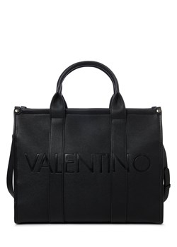 VALENTINO HANDBAGS Sprzedawca damski - Syria Kobiety Sztuczna skóra czarny jednolity ze sklepu vangraaf w kategorii Torby Shopper bag - zdjęcie 183826036