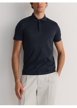 Reserved - Koszulka polo regular fit - ciemnoszary ze sklepu Reserved w kategorii T-shirty męskie - zdjęcie 183829949