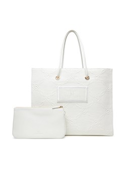 Torebka Elisabetta Franchi BS-82A-52E2-V440 Biały ze sklepu eobuwie.pl w kategorii Torby Shopper bag - zdjęcie 183832198