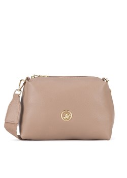 Torebka Beverly Hills Polo Club BHPC-K-033-06 Beżowy ze sklepu eobuwie.pl w kategorii Listonoszki - zdjęcie 183832247