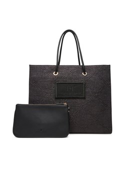 Torebka Elisabetta Franchi BS-82A-52E2-V440 Czarny ze sklepu eobuwie.pl w kategorii Torby Shopper bag - zdjęcie 183832259