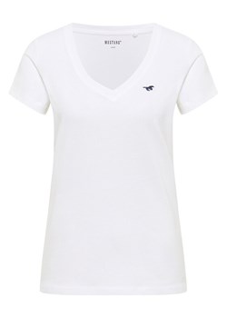 Mustang T-Shirt Beverly 1016517 Biały Slim Fit ze sklepu MODIVO w kategorii Bluzki damskie - zdjęcie 183833067