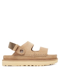 Ugg Sandały W Goldenstar Glide 1167399 Beżowy ze sklepu MODIVO w kategorii Sandały damskie - zdjęcie 183833069