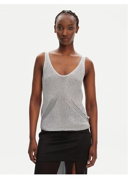 PINKO Sweter Noha 105148 A2LO Szary Regular Fit ze sklepu MODIVO w kategorii Swetry damskie - zdjęcie 183833076