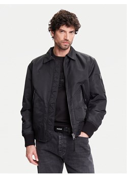 HUGO Kurtka bomber Balamo2531 50541604 Czarny Regular Fit ze sklepu MODIVO w kategorii Kurtki męskie - zdjęcie 183833085