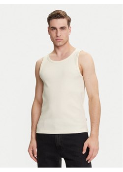 Only & Sons Tank top Tanner 22030217 Écru Regular Fit ze sklepu MODIVO w kategorii T-shirty męskie - zdjęcie 183833105
