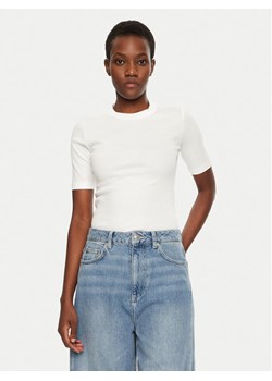 IVY OAK T-Shirt Kristin IO1100X2351 Biały Slim Fit ze sklepu MODIVO w kategorii Bluzki damskie - zdjęcie 183833108