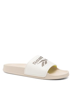 Reebok Klapki Fulgere Slide HR0689 Biały ze sklepu MODIVO w kategorii Klapki damskie - zdjęcie 183833225