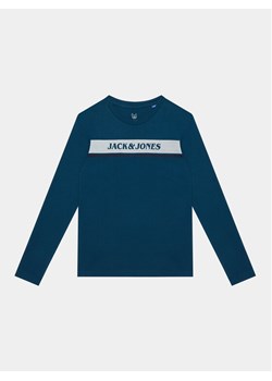 Jack&Jones Junior Bluzka 12245919 Niebieski Regular Fit ze sklepu MODIVO w kategorii T-shirty chłopięce - zdjęcie 183833239