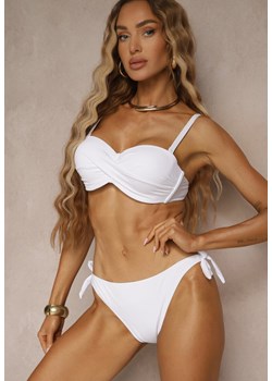 Białe Bikini 3-częściowe Biustonosz i Majtki Figi w Dwóch Wariantach Milanisse ze sklepu renee.pl w kategorii Stroje kąpielowe - zdjęcie 183836318
