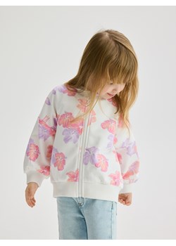 Reserved - Bluza w kwiaty - złamana biel ze sklepu Reserved w kategorii Bluzy dziewczęce - zdjęcie 183836517