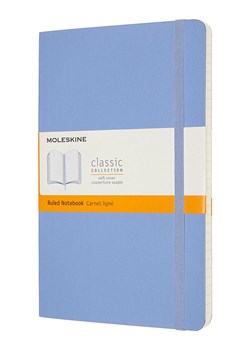 Moleskine Notatnik w kolorze fioletowym - 13 x 21 cm ze sklepu Limango Polska w kategorii Akcesoria biurowe - zdjęcie 183837778