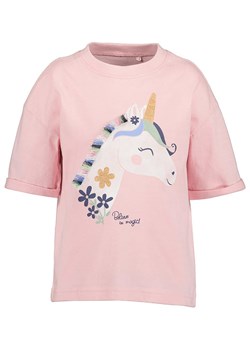 Blue Seven Koszulka w kolorze jasnoróżowym ze wzorem - id: 17092159 - marki BLUE SEVEN - 183838588 Blue Seven Koszulka w kolorze jasnoróżowym ze wzorem ze sklepu Limango Polska w kategorii Bluzki dziewczęce - zdjęcie 183838588