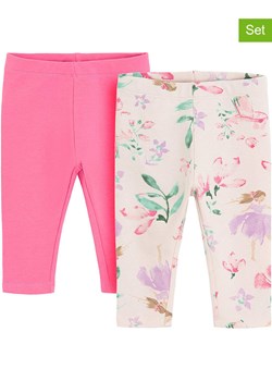 COOL CLUB Legginsy (2 pary) w kolorze różowym i jasnoróżowym ze sklepu Limango Polska w kategorii Odzież dla niemowląt - zdjęcie 183838679