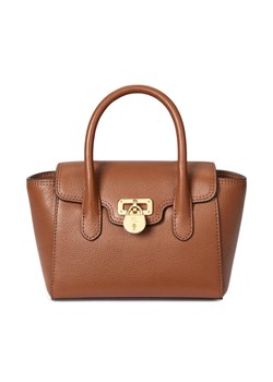 Torebka LAUREN RALPH LAUREN 431969349001 Brązowy ze sklepu eobuwie.pl w kategorii Kuferki - zdjęcie 183838766