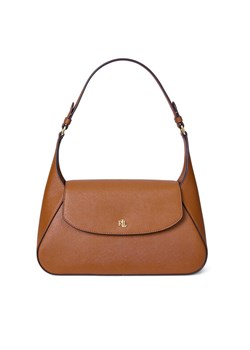 Torebka LAUREN RALPH LAUREN 431969364002 Brązowy ze sklepu eobuwie.pl w kategorii Listonoszki - zdjęcie 183838767