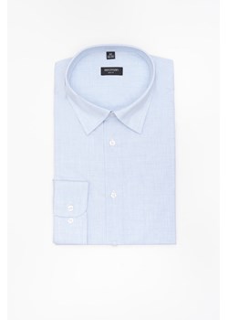 KOSZULA COVIVA 3281D DŁUGI RĘKAW SLIM FIT BŁĘKITNA Z BAWEŁNY ze sklepu Recman w kategorii Koszule męskie - zdjęcie 183839385